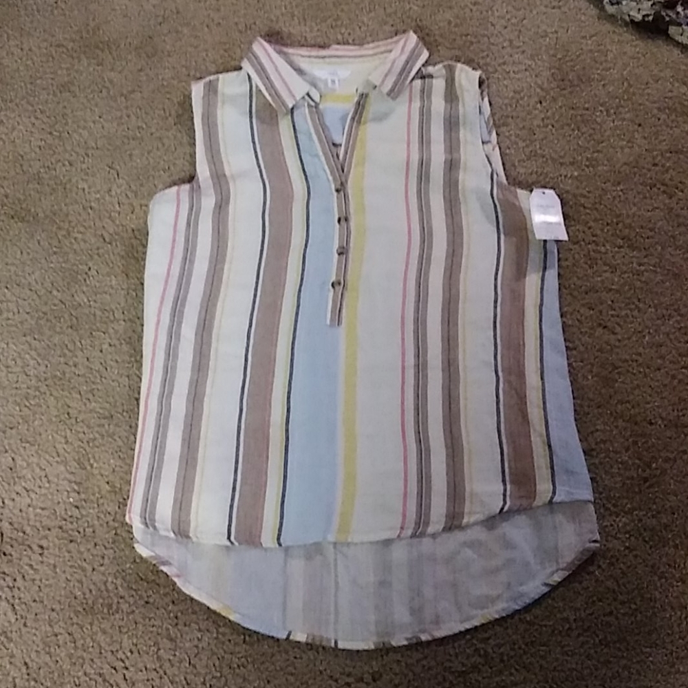 Never been worn, Sleeveless top